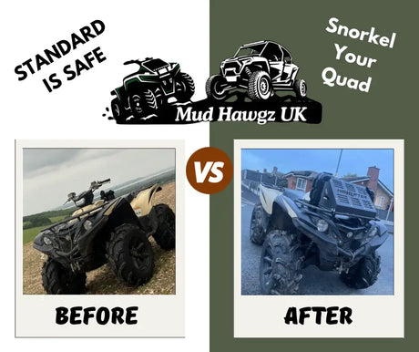 Quad Snorkel: Forget the Gutter Pipe Do It Right
