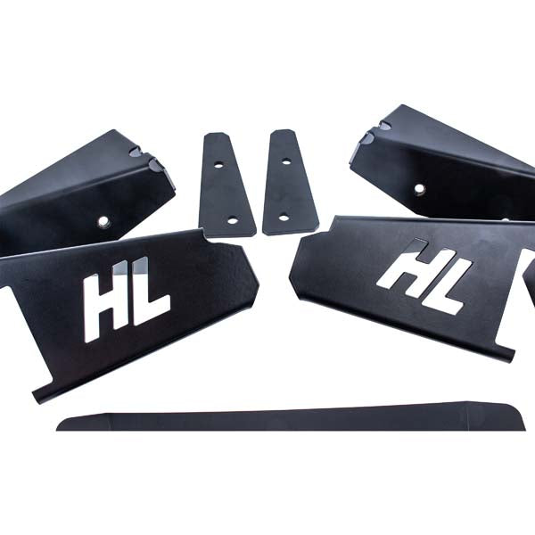 Black metal bracket set from High Lifter Frame Stiffeners collection