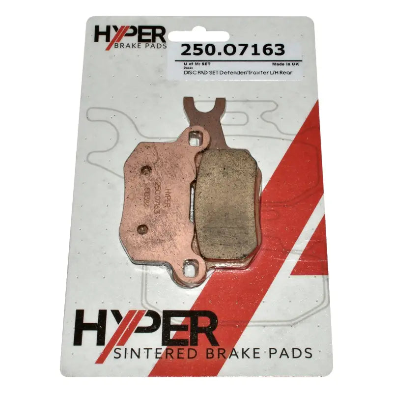Brake Disc Pads - Rear L/H - Can Am - Traxter /Commander