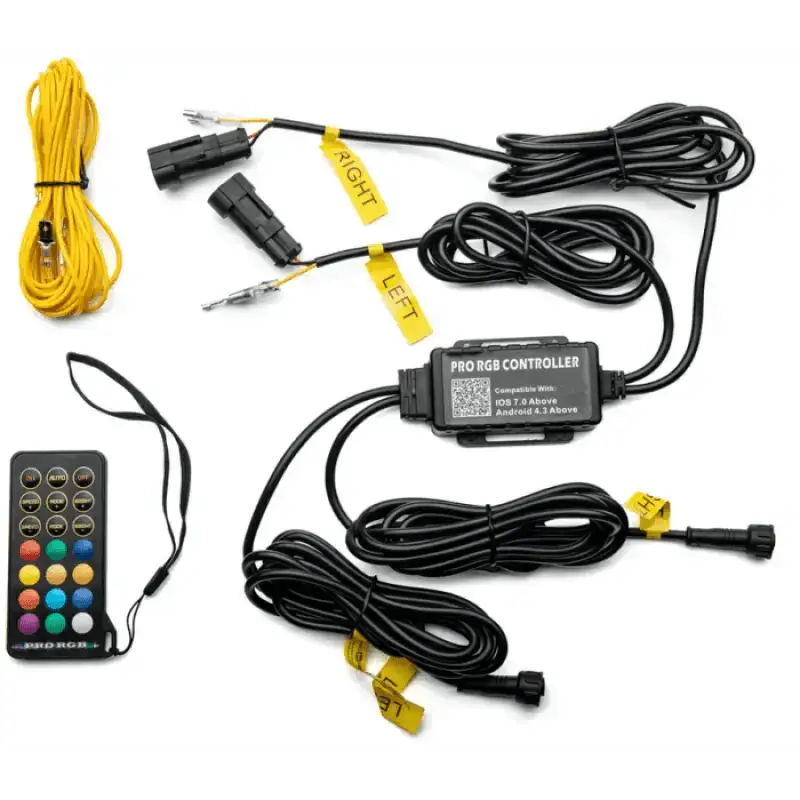 CANAM MAVERICK X3 FANG LIGHTS RGB INDICATORSUtv lightsMud Hawgz Uk