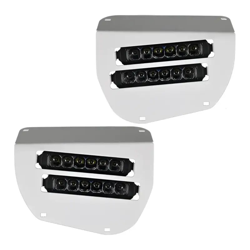 Dual Wide 8’’ LED Headlights for 2014-2025 Honda Foreman Atv - White - Honda Dual Led Lights