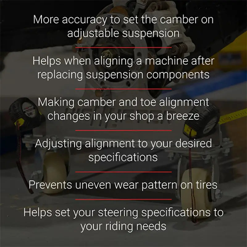 High Lifter Alignment Kit Tool with Casters - Atv Utv Tools