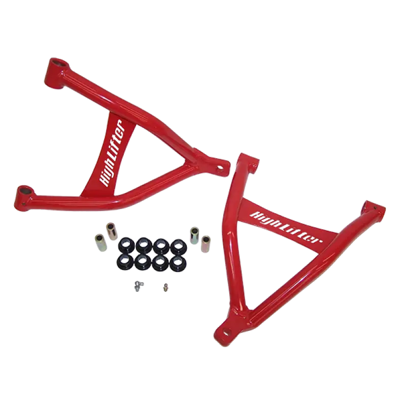 Honda Foreman Front Lower Control Arms Highlifter - Red - atv upgraded A-arms