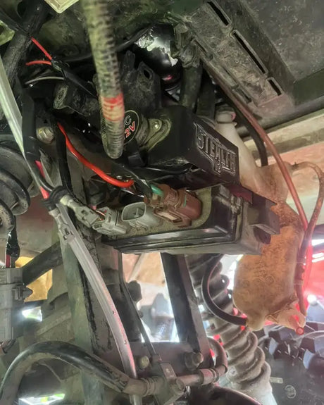 Honda Trx 420/500/520 2014 2025 Radiator Relocation Kit Mud Hawgz Honda EPS Models Atv Radaitor Relocation Kits