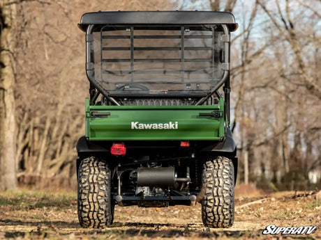 KAWASAKI MULE SX UTV REAR WINDSCREEN POLYCARBONATE Superatv - Utv sxs windscreens