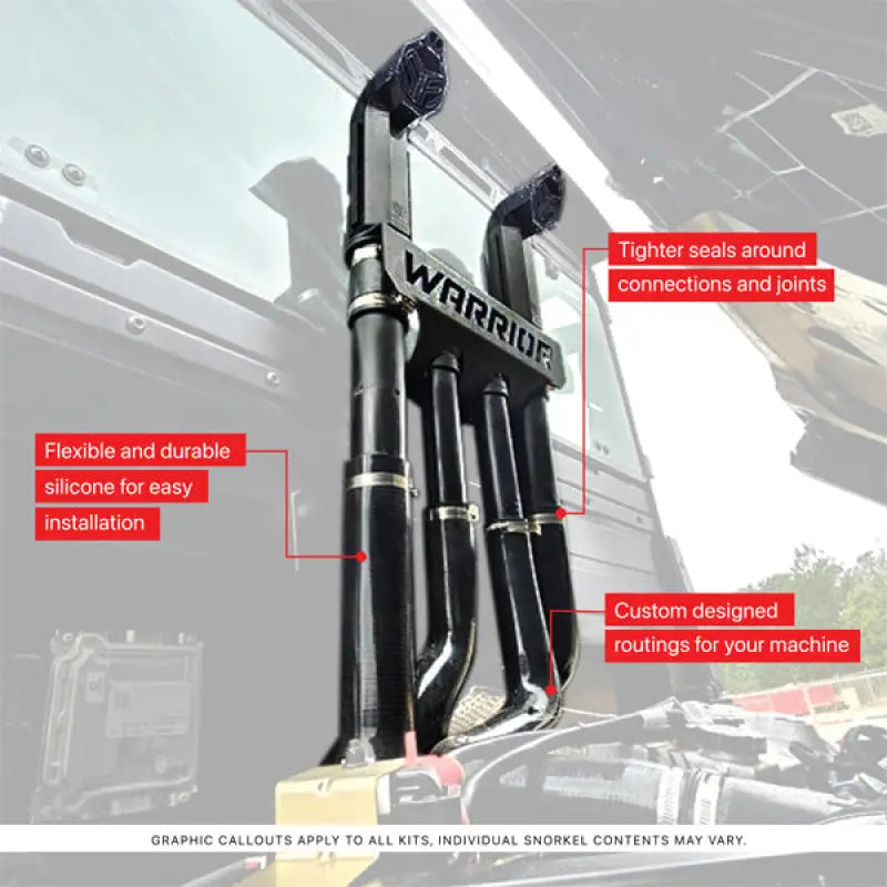 Snorkel Silicone Riser Kit - Polaris Ranger SP 570 - Utv Sxs Snorkel