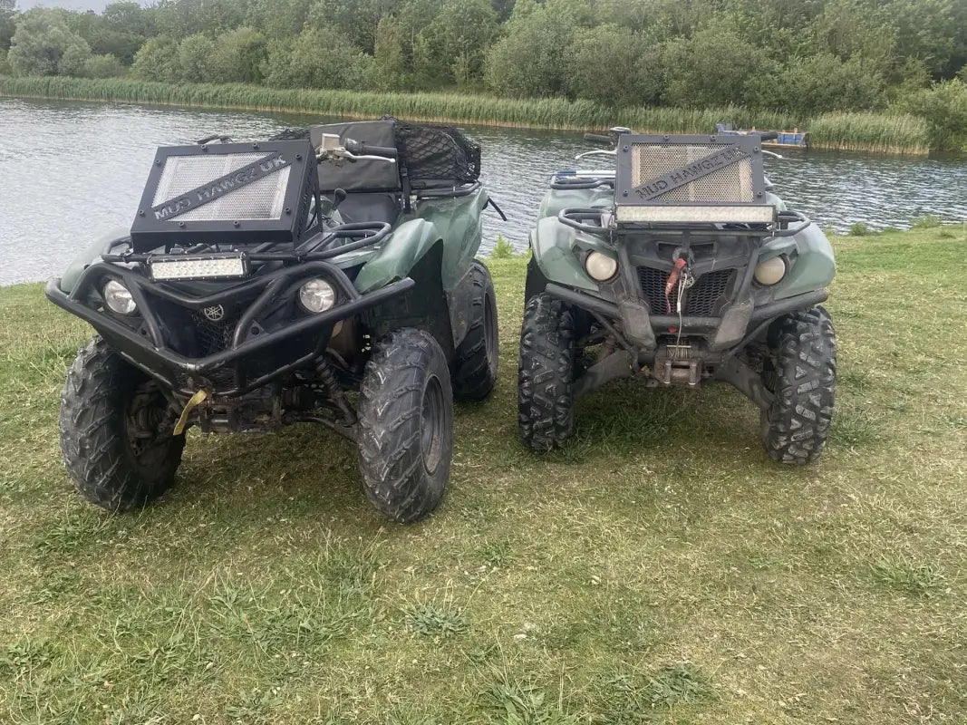 Yamaha Kodiak 700 Radaitor Relocation Kit Mud Hawgz Uk - Atv Radaitor Relocation Kits