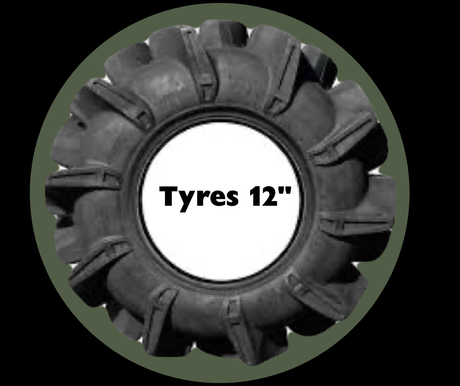 Tyres 12" Mud Hawgz Uk