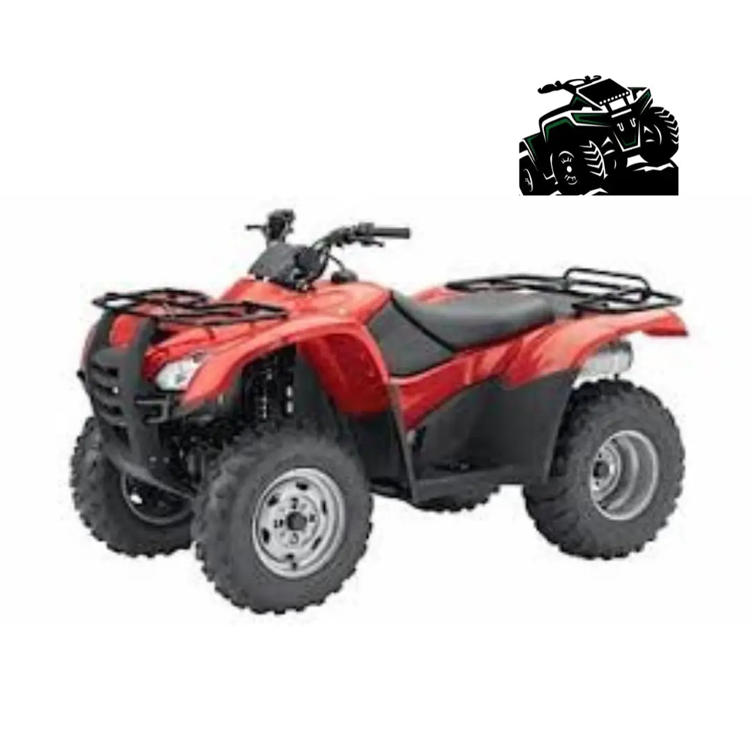 Red all-terrain vehicle in Honda TRX Foreman 420 2007-2013 SRA FM collection