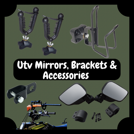 Utv Mirrors & Bracket Accessories