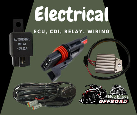 Utv Electrics,CDI, ECU,Relays,Wiring Mud Hawgz Uk