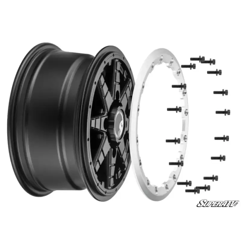 14x10 HEALY BEADLOCK WHEELS, 4/156 (4x156) WHL - 156 - 4 - 14 - 10 - BLUtv SXS wheelsMud Hawgz Uk