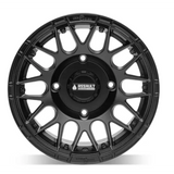 15x10 ASSAULT INDUSTRIES HELLFIRE BEADLOCK WHEELS, SATIN BLACK 4/136 4/137 (4x136 4x137) WHL - 136 - 4 - 15 - 10 - ILSBUtv SXS wheelsMud Hawgz Uk