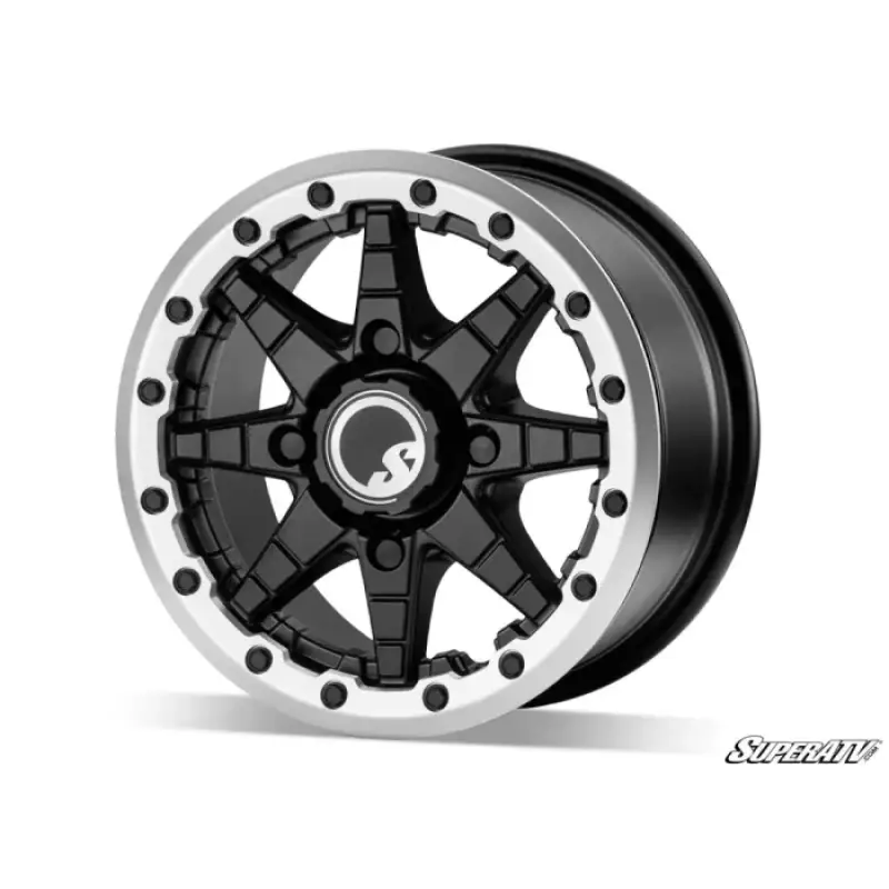 15x10 HEALY BEADLOCK WHEELS, 4/156 (4x156) WHL - 156 - 4 - 15 - 10 - BLUtv SXS wheelsMud Hawgz Uk