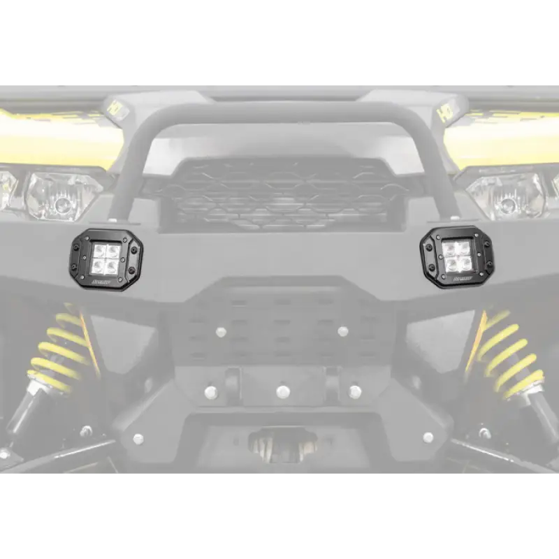 3 LED CUBE LIGHTS PAIR RECESSED FLUSH MOUNT - Led Light Bars
