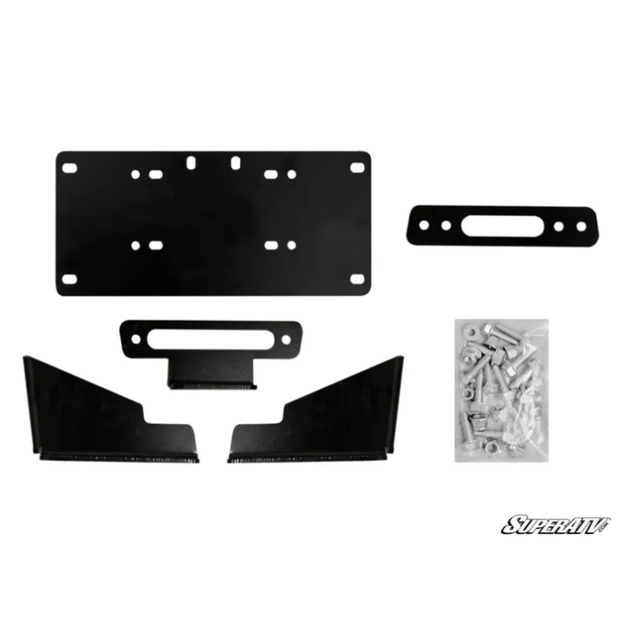 KAWASAKI MULE PRO WINCH MOUNT PLATE, SUPERATV