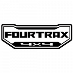 Honda | TRX 420 | Fourtrax | 4×4 Sticker | Front Centre