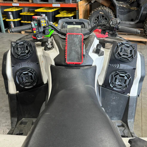 4 Waterproof Fender Speakers - Can-Am Outlander