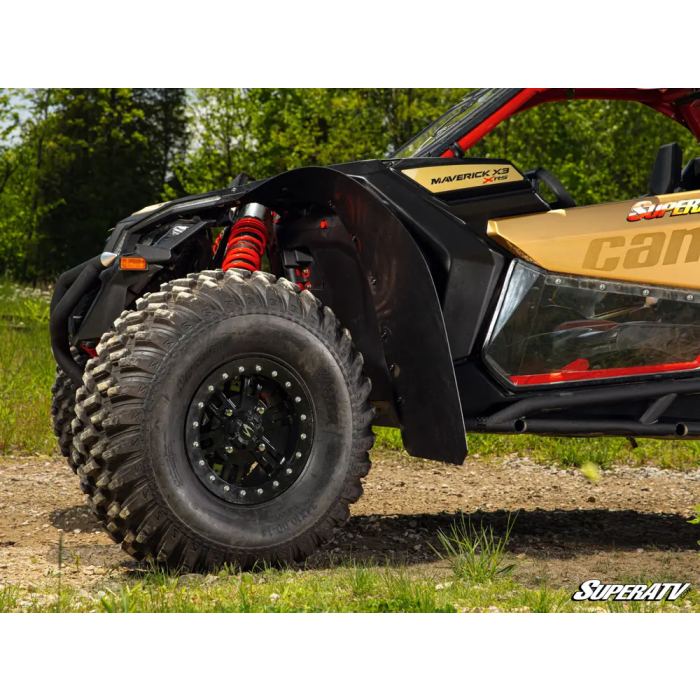 CANAM MAVERICK X3 LOW PROFILE WHEEL ARCH FENDER FLARES MUD GUARDS