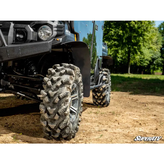 KAWASAKI MULE LOW PROFILE WHEEL ARCH FENDER FLARES MUD GUARDS, SUPER ATV FF-K-MULE-FXT