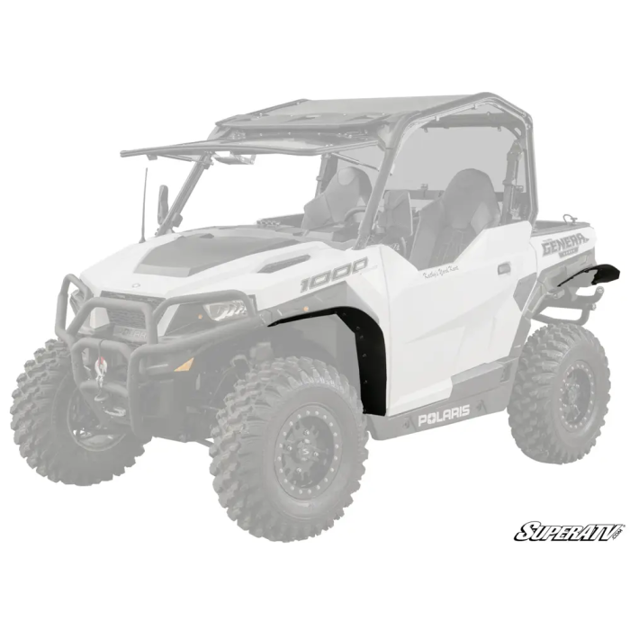 POLARIS GENERAL LOW PROFILE WHEEL ARCH FENDER FLARES MUD GUARDS