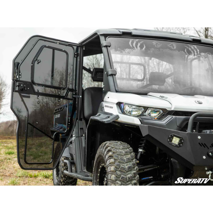 CAN-AM DEFENDER TRAXTER PLASTIC CLEAR DOORS, SUPER ATV DOOR-CA-DEF-003-72