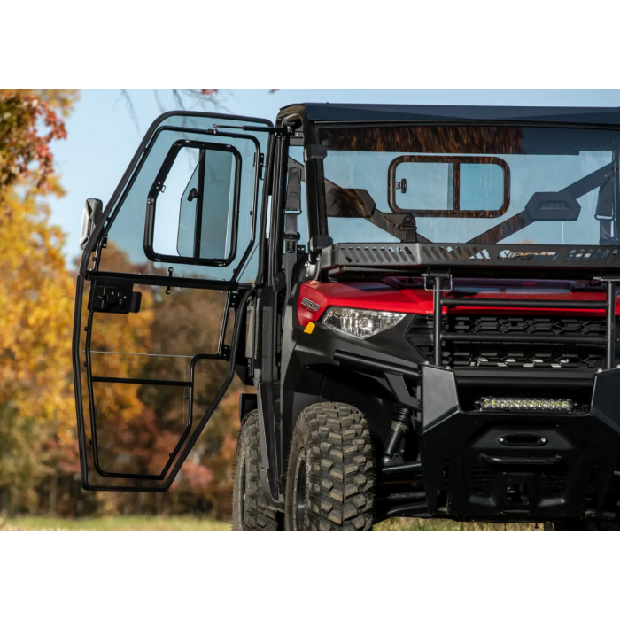 POLARIS RANGER CAB ENCLOSURE DOORS CLEAR, SUPER ATV