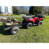 ATV BOX TRAILER 600KG 2Wheel, QUAD BIKE TRAILER / BLACK, EXTRA CARRIAGE CHARGE!! Mud Hawgz Uk