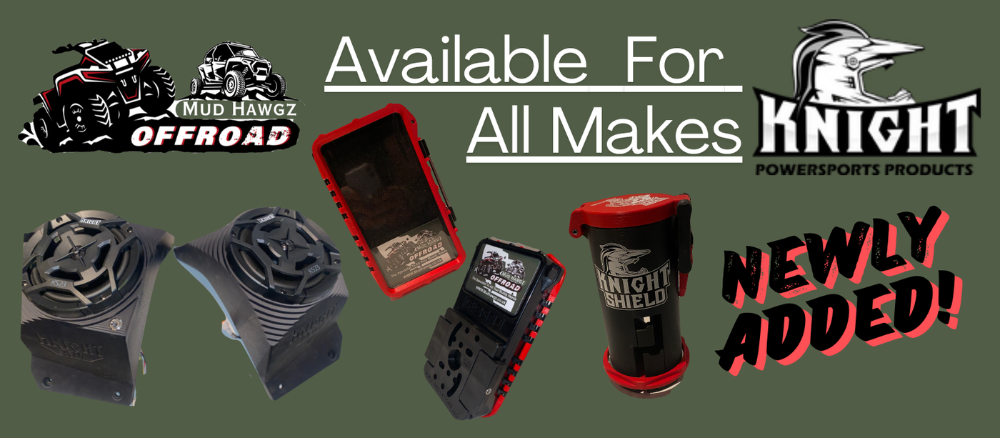 Knight ATV products displayed, featuring durable parts and accessories designed for tough off-road conditions, available for order now.