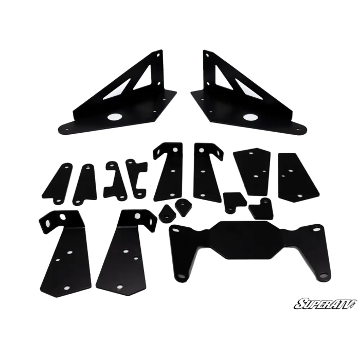 POLARIS RANGER 1000/XP REAR FRAME STIFFENER GUSSET KIT, SUPERATV