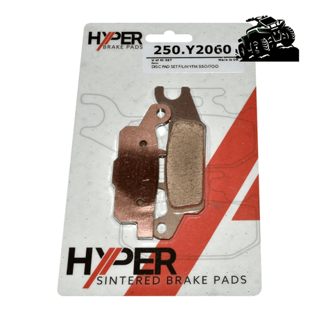 Brake Disc Pads – Front L/H – Yamaha YFM 550 /700 Grizzly 07-20 - Mud Hawgz Off-Road