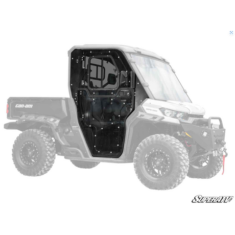 CAN-AM DEFENDER TRAXTER PLASTIC CLEAR DOORS, SUPER ATV DOOR-CA-DEF-003-72 Mud Hawgz Uk