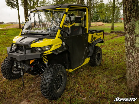 CANAM DEFENDER TRAXTER LOW PROFILE WHEEL ARCH FENDER FLARES MUD GUARDS Mud Hawgz Uk