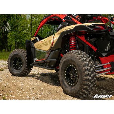 CANAM MAVERICK X3 LOW PROFILE WHEEL ARCH FENDER FLARES MUD GUARDS Mud Hawgz Uk