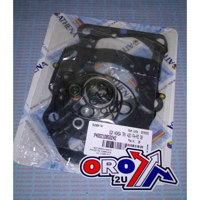 COMPLETE GASKET KIT TRX 420 08-16,