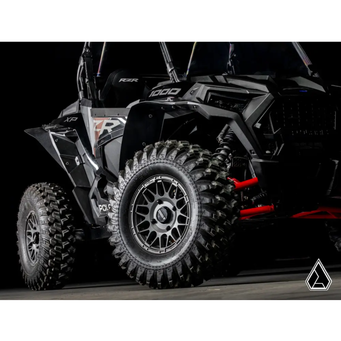 POLARIS XP TURBO/1000 LOW PROFILE WHEEL ARCH FENDER FLARES MUD GUARDS, ASSAULT INDUSTRIES