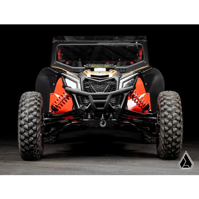 CANAM MAVERICK X3 LOW PROFILE WHEEL ARCH FENDER FLARES MUD GUARDS, ASSAULT INDUSTRIES