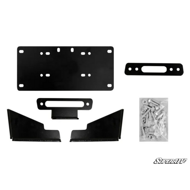 KAWASAKI MULE PRO WINCH MOUNT PLATE, SUPERATV Mud Hawgz Uk