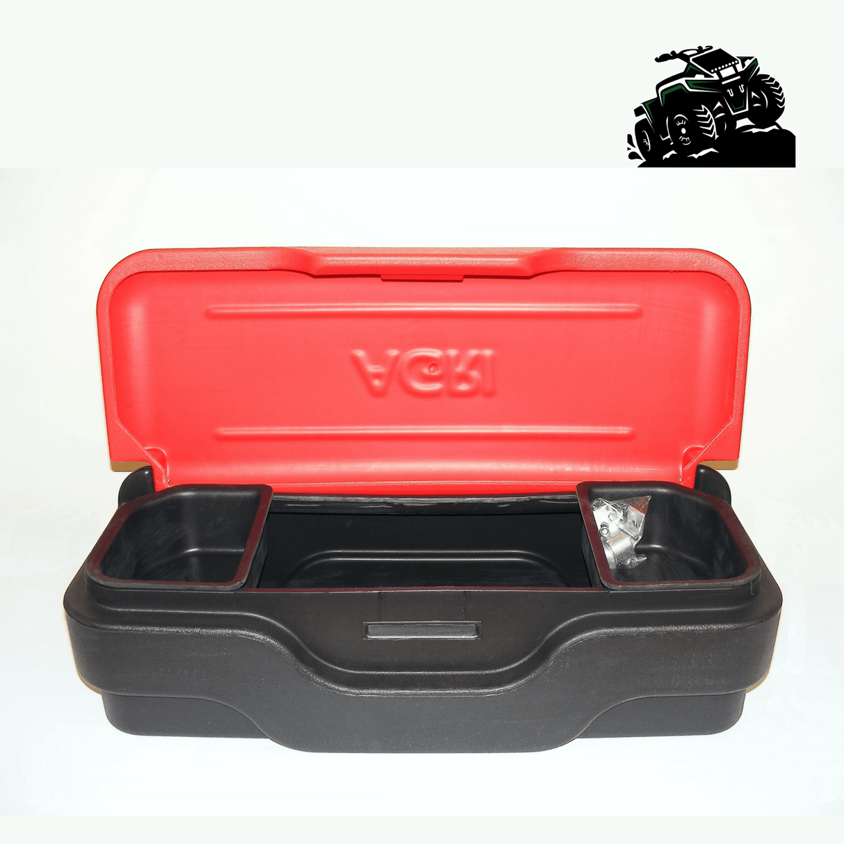 Red And Black Tool/Storage Box AGRI - Mud Hawgz Uk