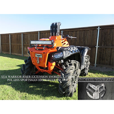 SYA Warrior Riser Extension kit for Polaris Sportsman 850-1000 High Lifter Edition Mud Hawgz Uk