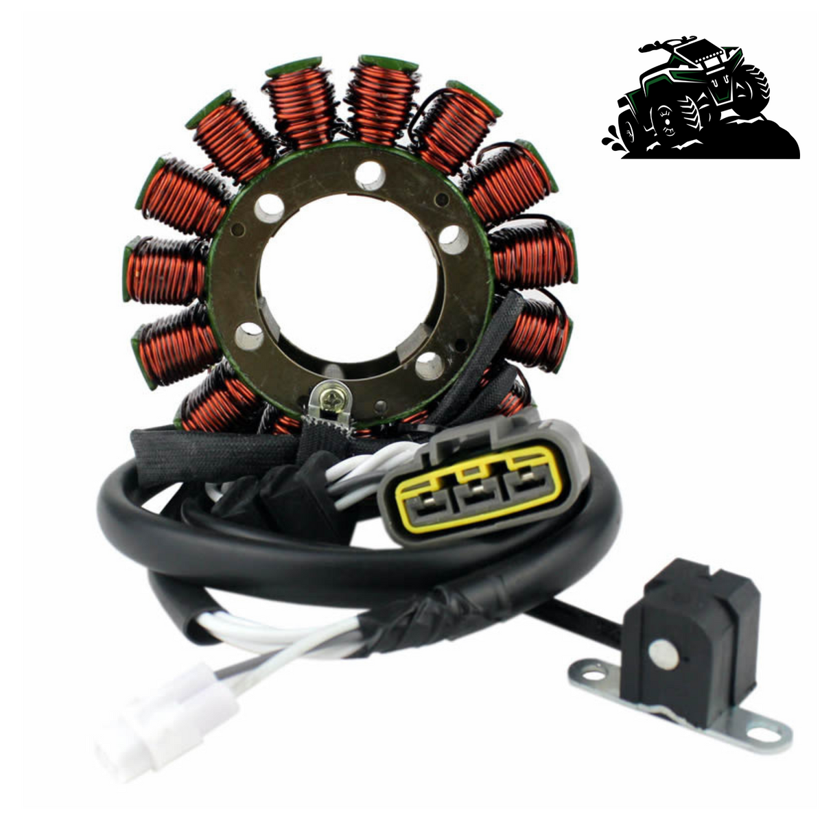 Stator For Yamaha YFM 550 Grizzly + YFM 700 Grizzly 2007-2020 - Mud Hawgz Off-Road