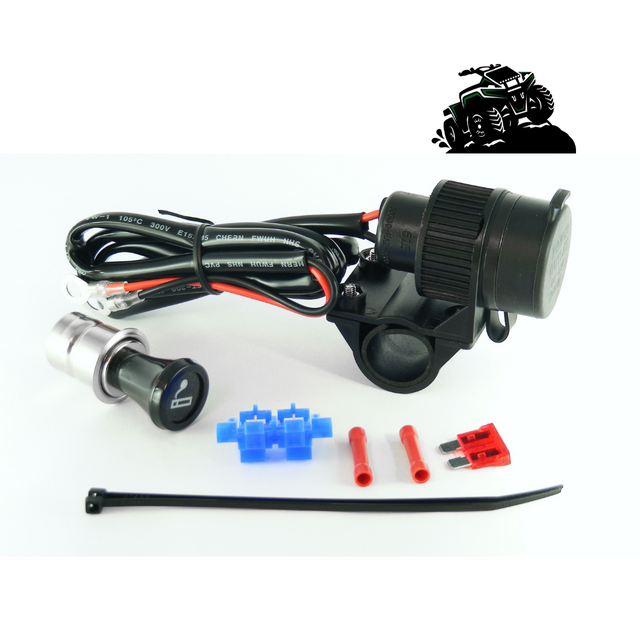 12v 10amp Power Supply Socket Cigarette Type - Mud Hawgz Off-Road