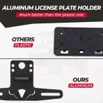 Aluminium Number Plate Holder with LEDVehicle Parts & Accessories:ATV, Side - by - Side & UTV Parts & Accessories:Steering & Suspension:A - Arms & SwingarmsMud Hawgz Uk