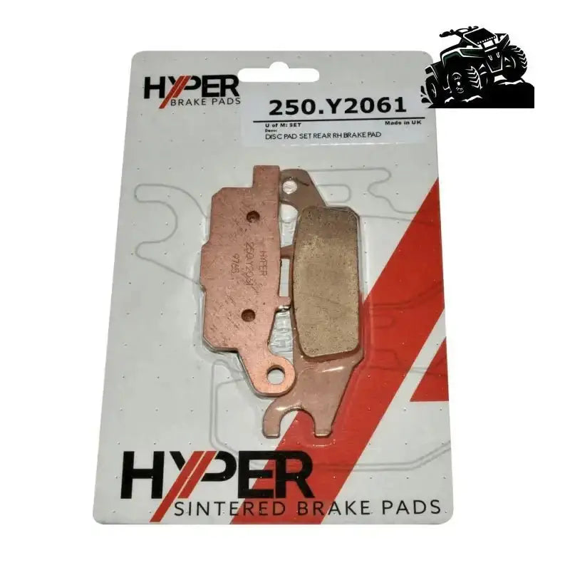 Brake Disc Pads – Rear R/H – Yamaha – YFM 550 /700 Grizzly 07 - 17Vehicle Parts & Accessories:ATV, Side - by - Side & UTV Parts & Accessories:Body & Frame:Body Parts, Doors & Fenders:FendersMud Hawgz Uk