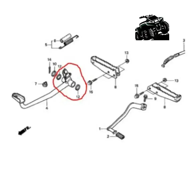 Brake Drum Seal 17x23x3 Honda Trx 420/500/520 SRA Oem 91206 - 968 - 003Vehicle Parts & Accessories:ATV, Side - by - Side & UTV Parts & Accessories:Body & Frame:Body Parts, Doors & Fenders:FendersMud Hawgz Uk