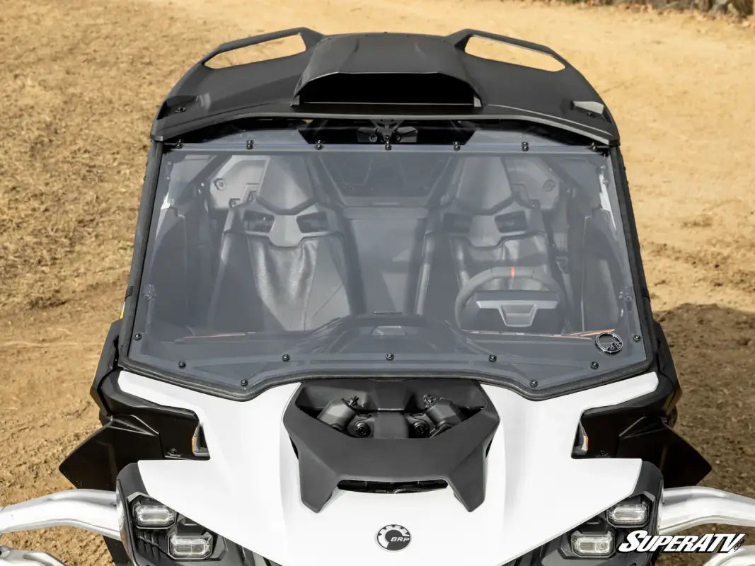 CAN-AM MAVERICK R UTV WINDSCREEN POLYCARBONATE SuperAtv - WINDSCREEN POLYCARBONATE UTV SXS