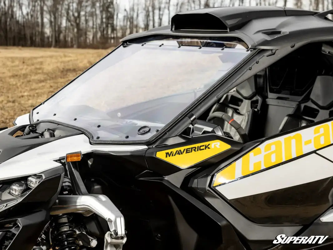 CAN-AM MAVERICK R UTV WINDSCREEN POLYCARBONATE SuperAtv - WINDSCREEN POLYCARBONATE UTV SXS