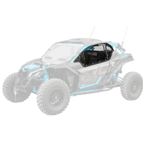 CAN - AM X3 UPPER DOORS CLEAR WINDOWS PLASTIC, SUPER ATV DOOR - CA - X3 - 005 - 72Utv sxs doorsMud Hawgz Uk