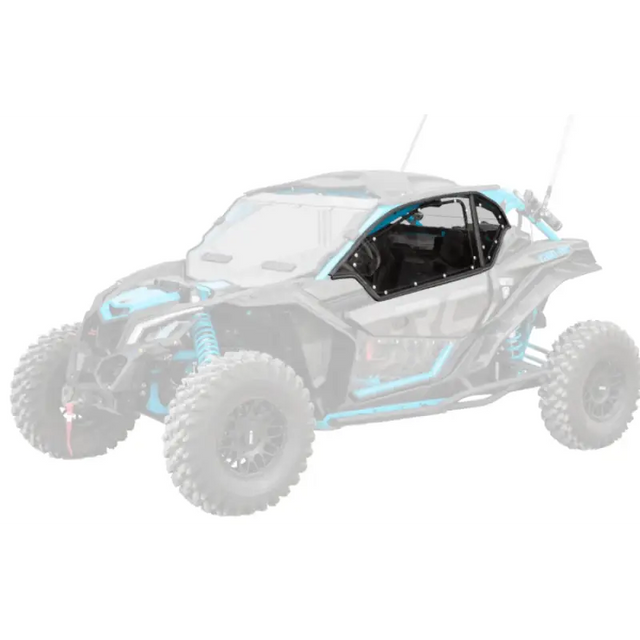 CAN - AM X3 UPPER DOORS CLEAR WINDOWS PLASTIC, SUPER ATV DOOR - CA - X3 - 005 - 72Utv sxs doorsMud Hawgz Uk