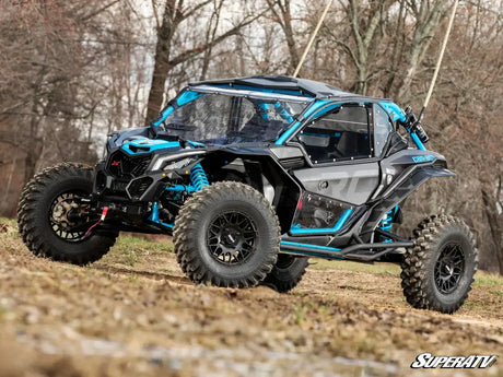 CAN-AM X3 UPPER DOORS CLEAR WINDOWS PLASTIC SUPER ATV - Utv sxs doors